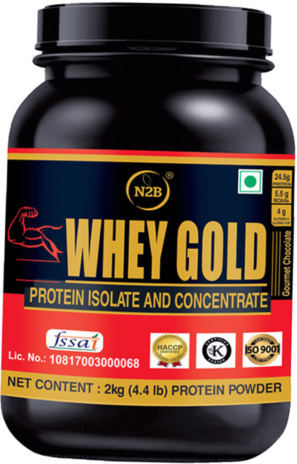 Image of N2B Whey Gold Protein Supplement Powder Weight Gainers /Mass Gainers