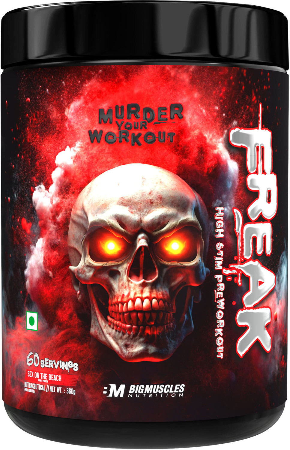 Image of BIGMUSCLES NUTRITION Freak Sex On The Beach Preworkout 60 Serving Pre Workout