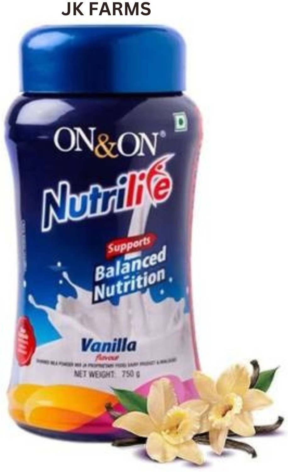 Image of jk farms Nutrilife Powder Nutrition Drink (750 g, Natural Flavored) Nutrition Bars