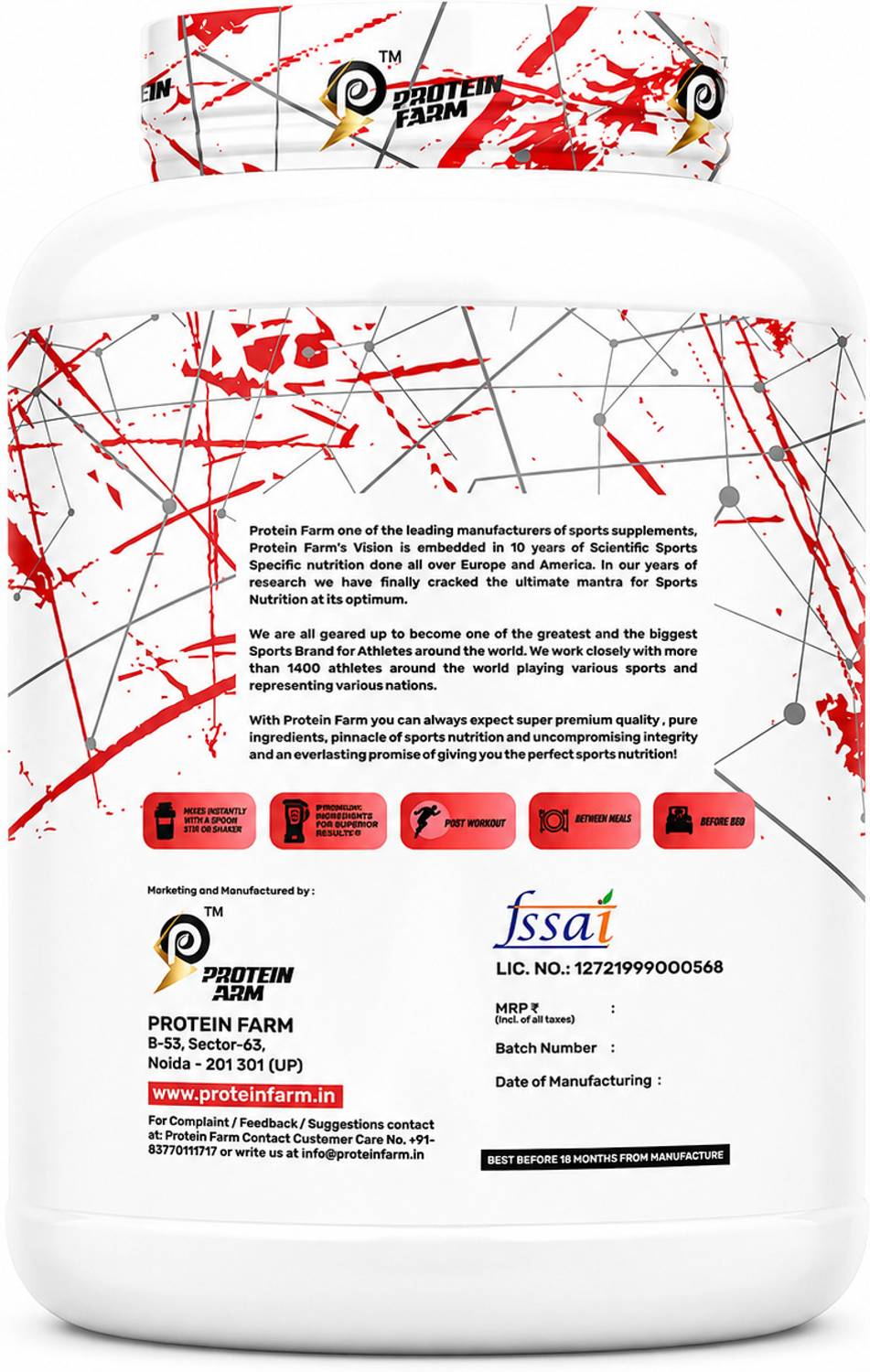 PROTEINFARM Isolate Whey Protein - Image 3