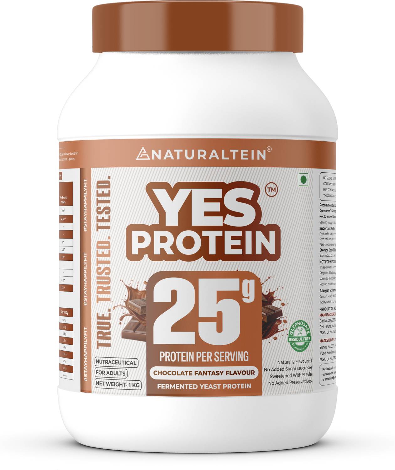 NATURALTEIN Fermented Yeast Protein Powder 25g