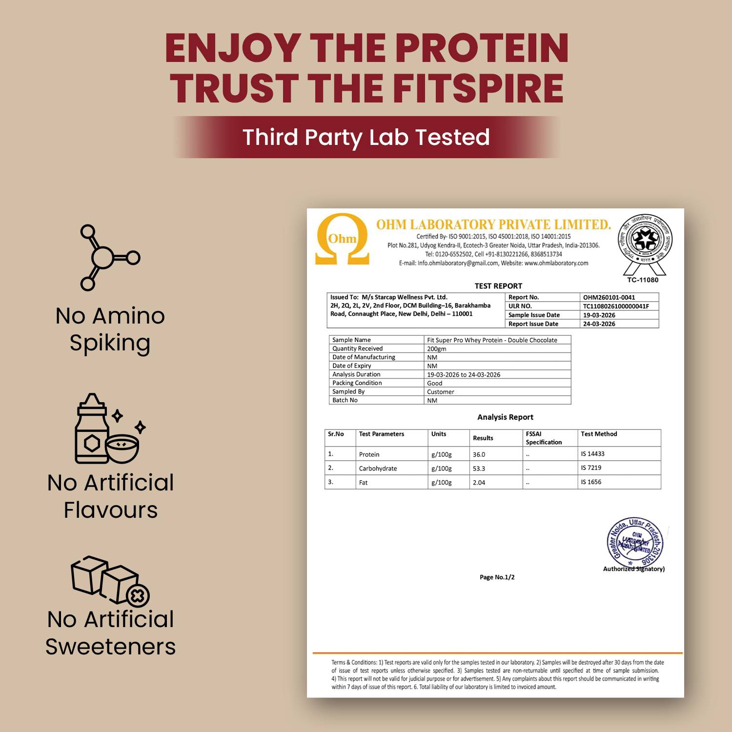 Fitspire Super Pro Whey Protein 36g - Image 5