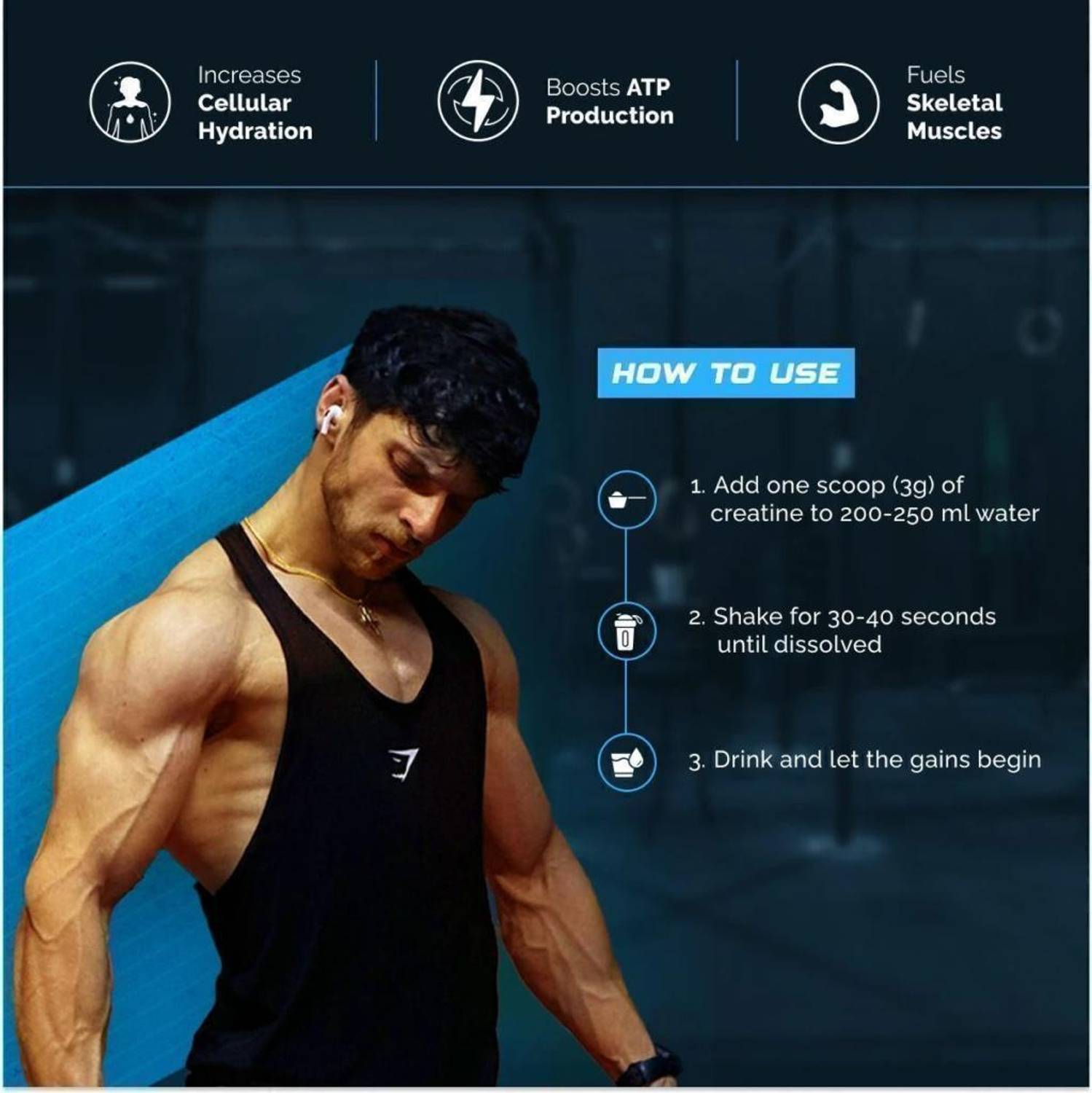 Wellcore Micronised Monohydrate Creatine 250 g - Image 5