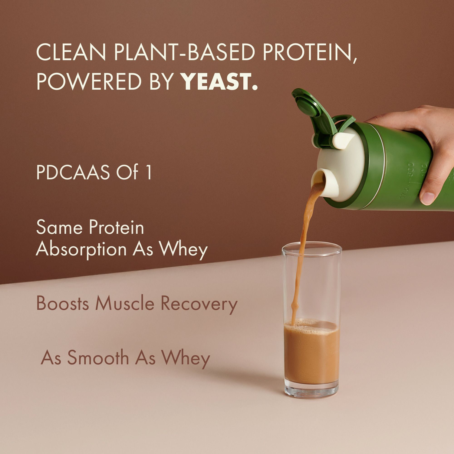 Image of COSMIX No-Nonsense Plant Protein Pro,26g Protein,Light On Gut, Superior Muscle Recovery Plant-Based Protein (1000 g, Indonesian Cacao)