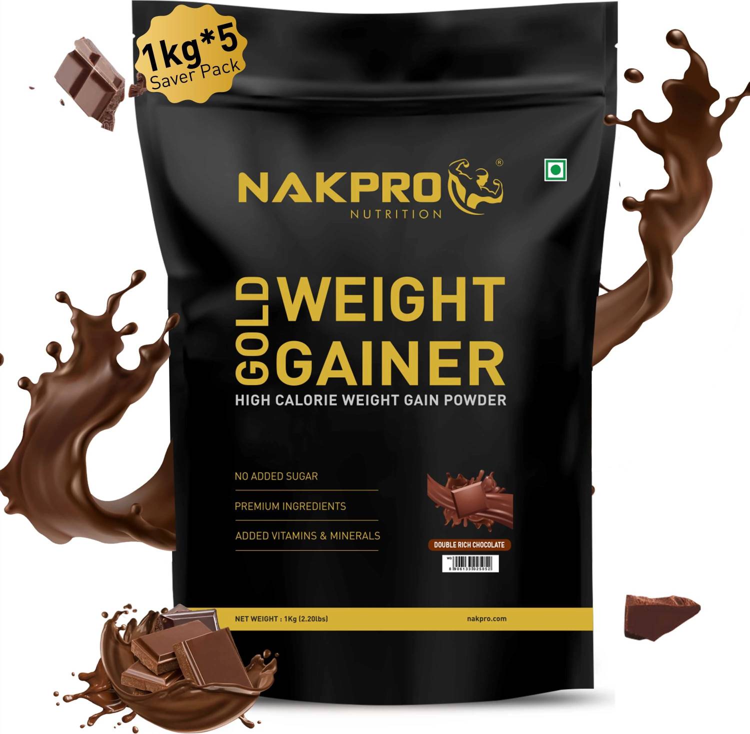 Nakpro WeightGainer High Protein Powder