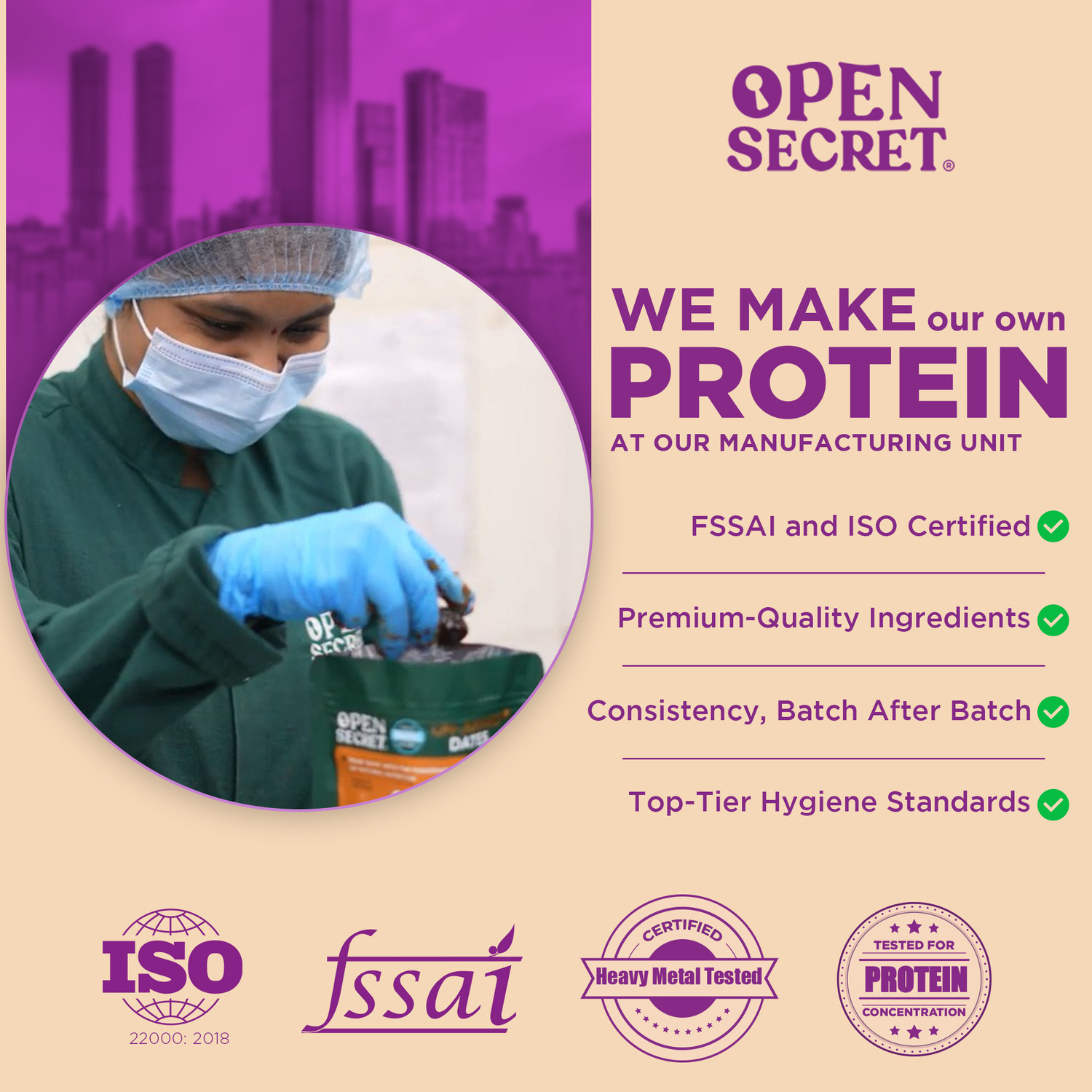 Image of OPEN SECRET Protein Blends