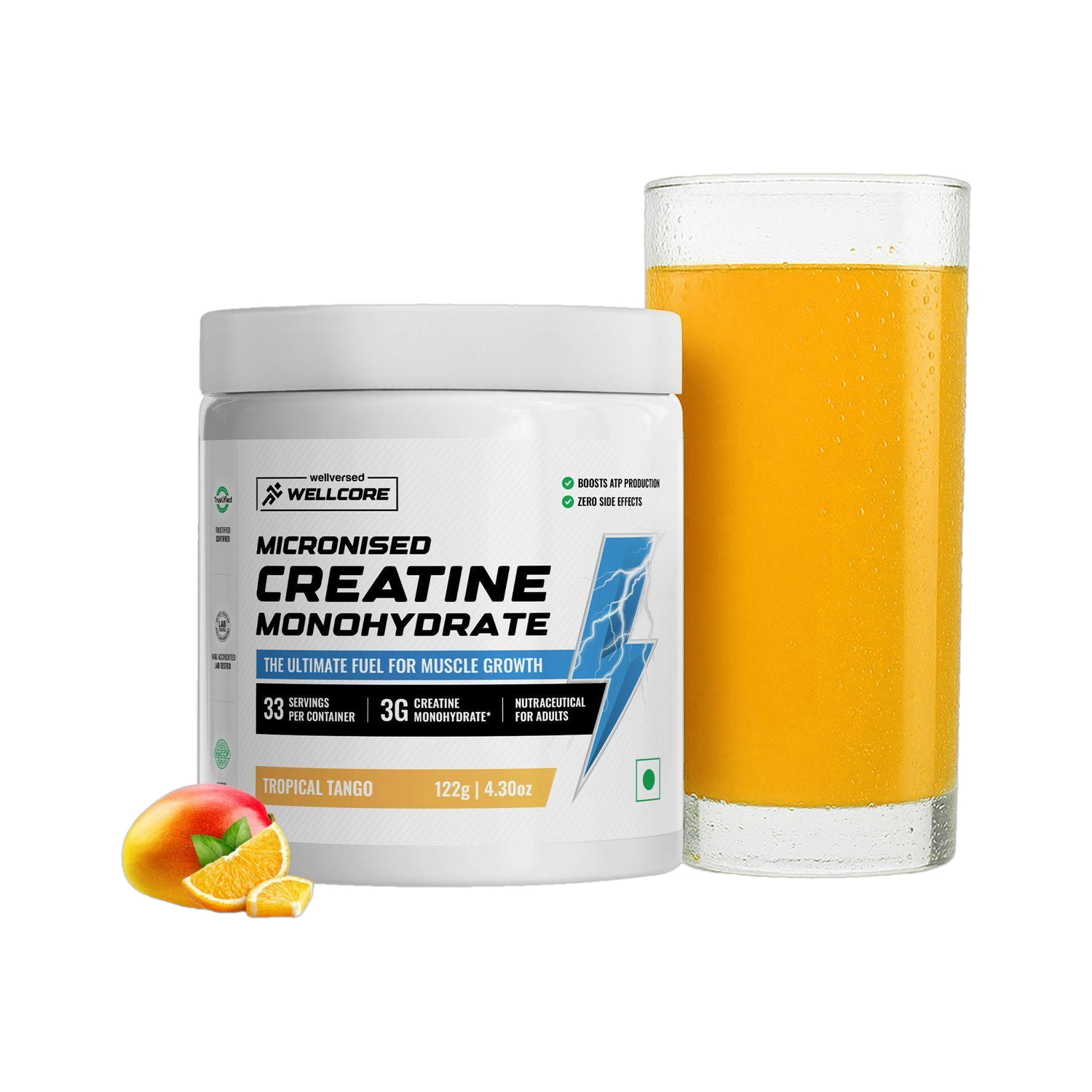 Wellcore Micronised Monohydrate Creatine 122g
