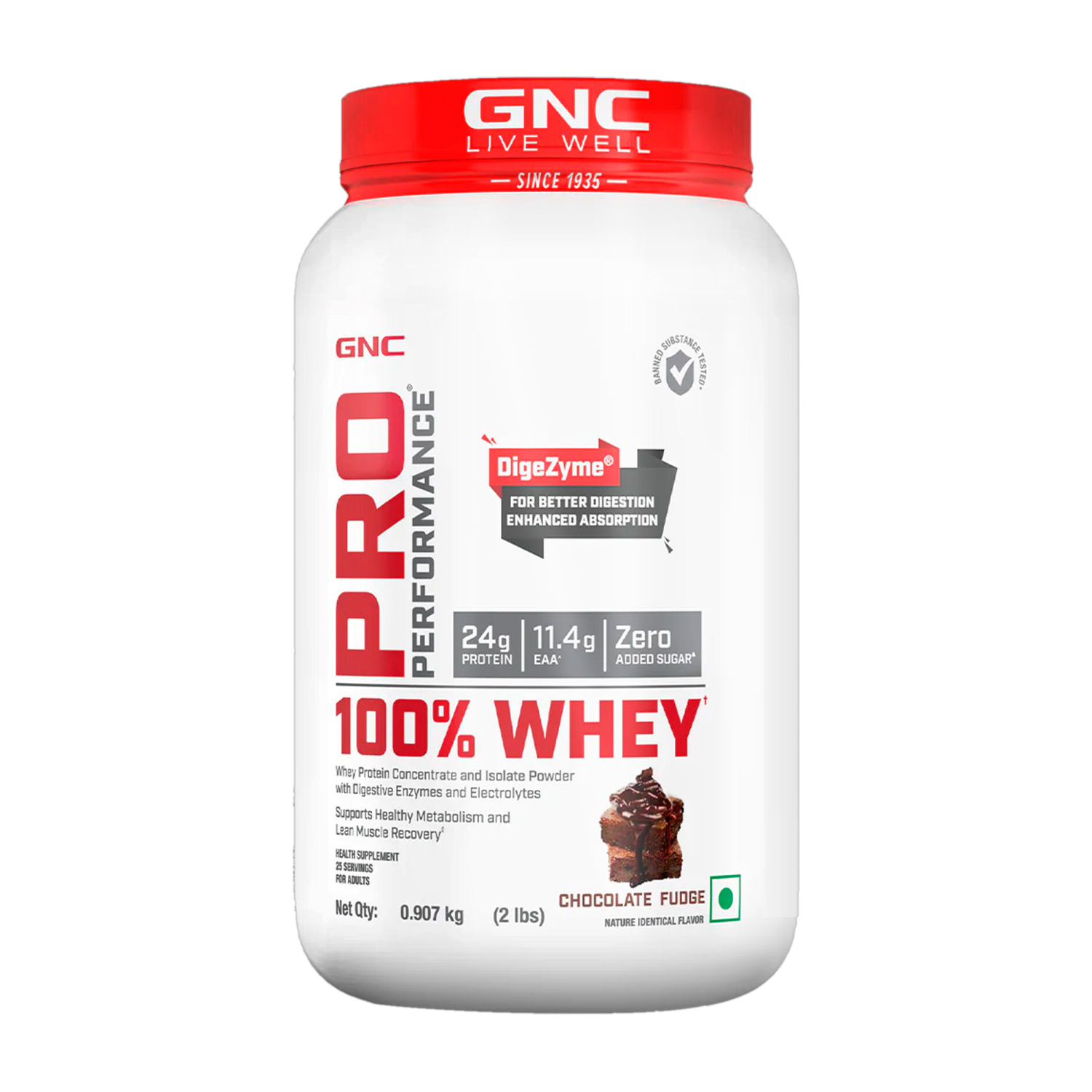 GNC Pro Performance 100% Whey Protein Powder
