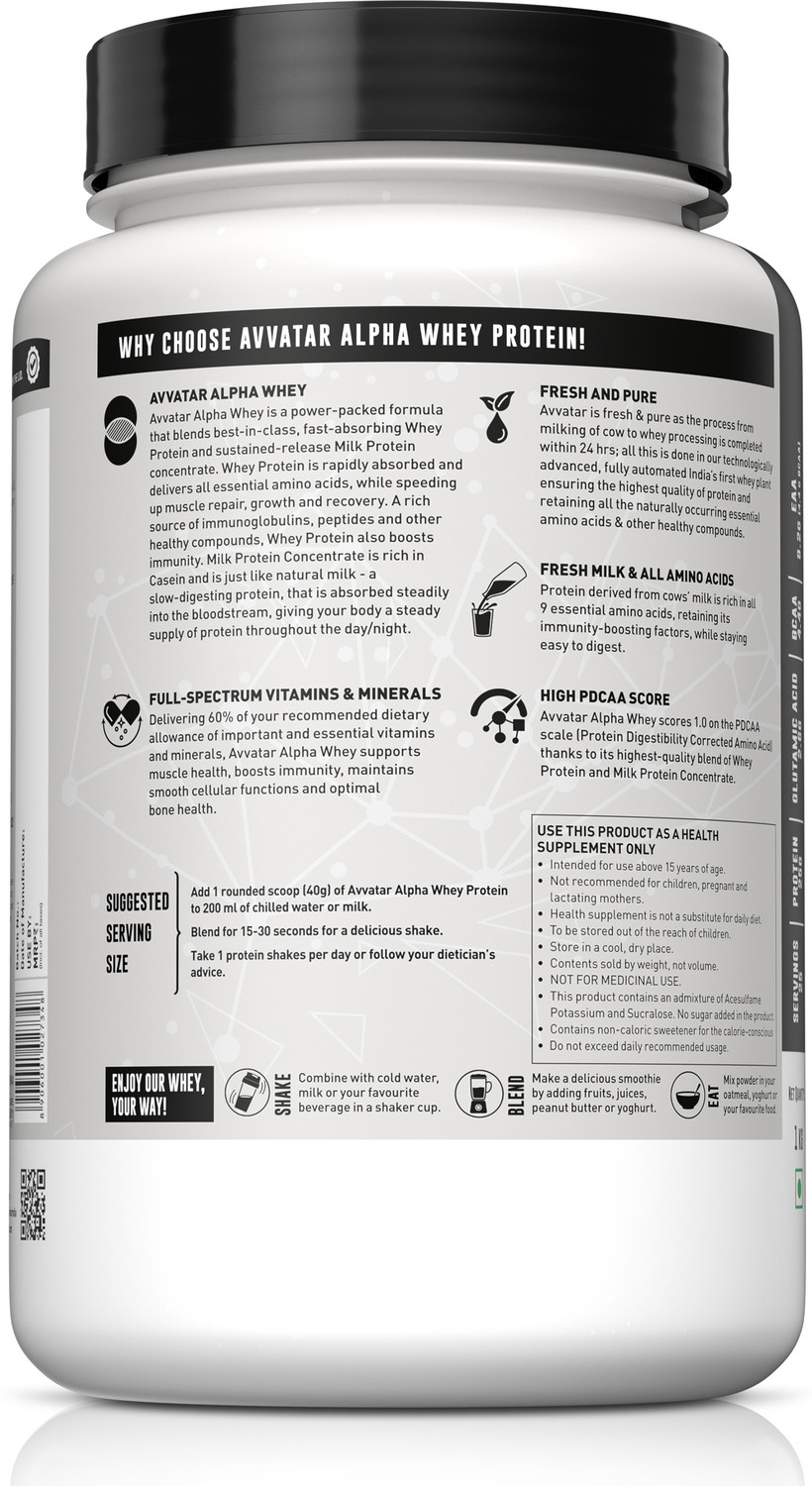 Image of Avvatar Alpha Whey Protein Whey Protein