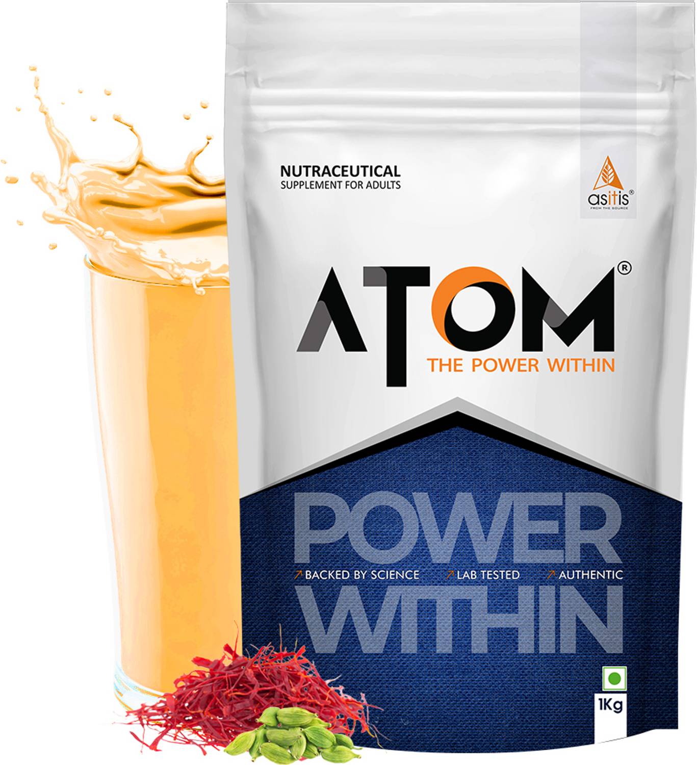AS-IT-IS ATOM Weight Gainer 1kg - Image 1