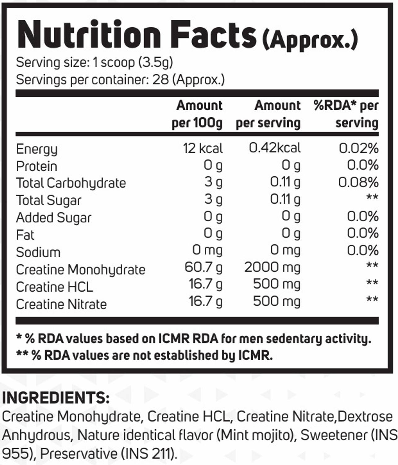 Prorganiq 3 in 1 Advanced Creatine - Image 2