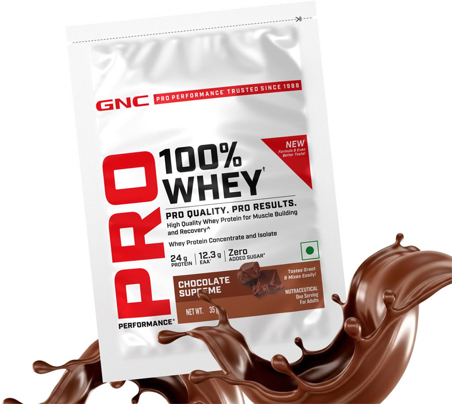 GNC Pro Performance 100% Whey Protein 35 g - Image 2
