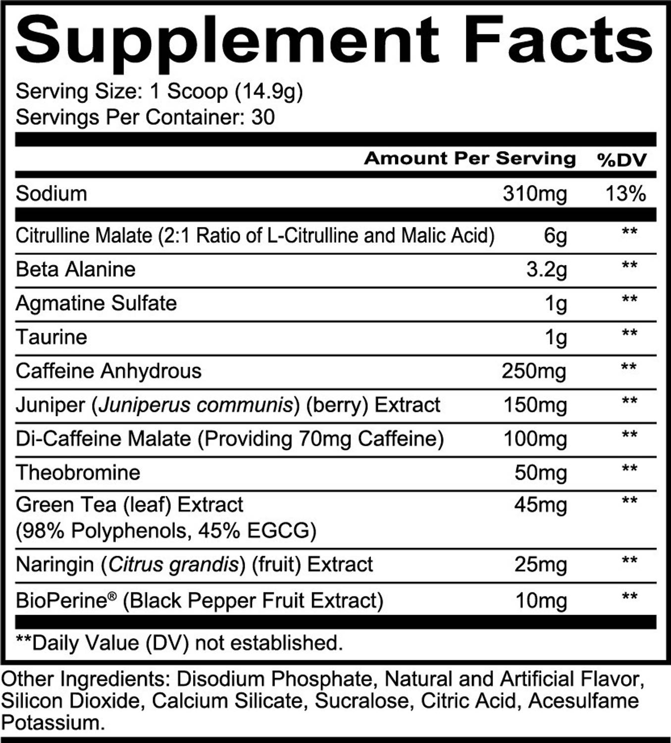 Redcon1 TOTAL WAR Pre Workout - Image 2