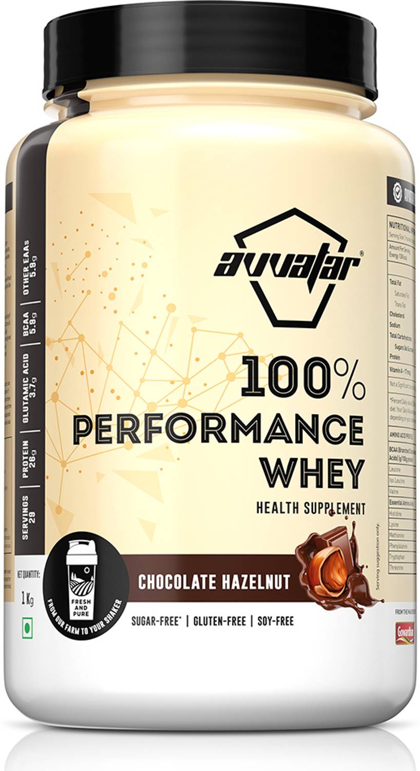Avvatar 100% Performance Whey Protein 1kg