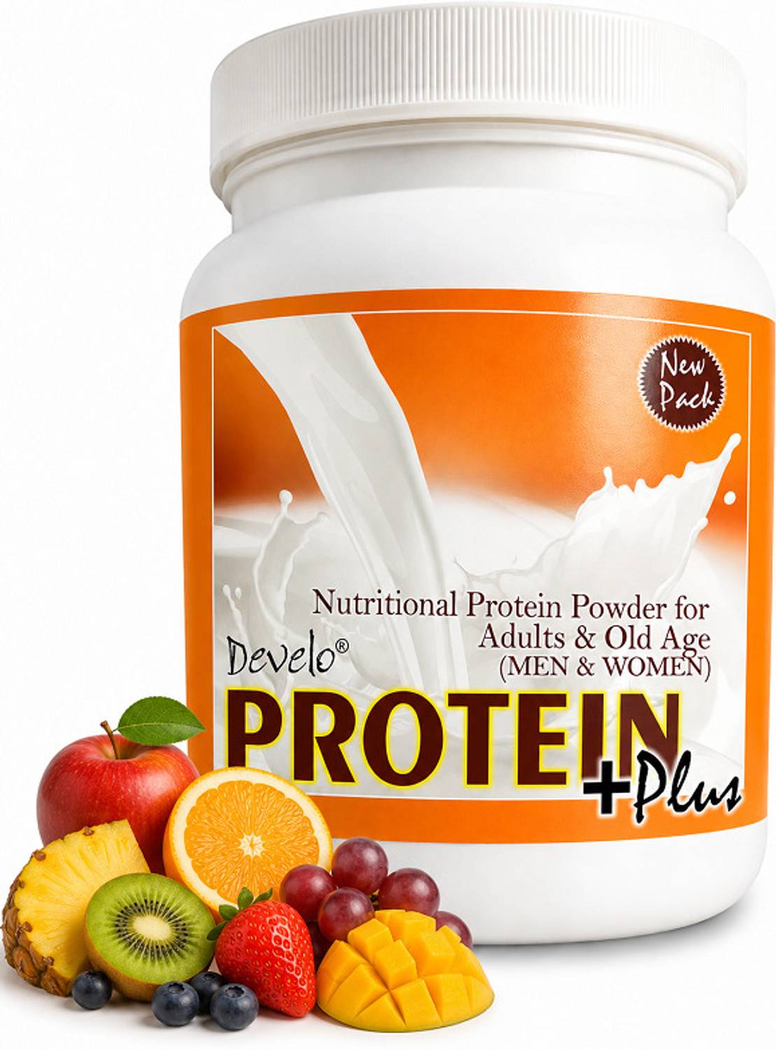DEVELO Daily Health Drink for Adults & Old Age, Men & Women Protein Blends