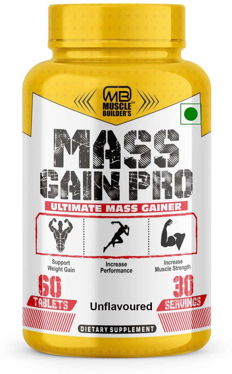 MB MUSCLE BUILDER'S Muscle Gain Pro for Fast Weight & Muscle Gain