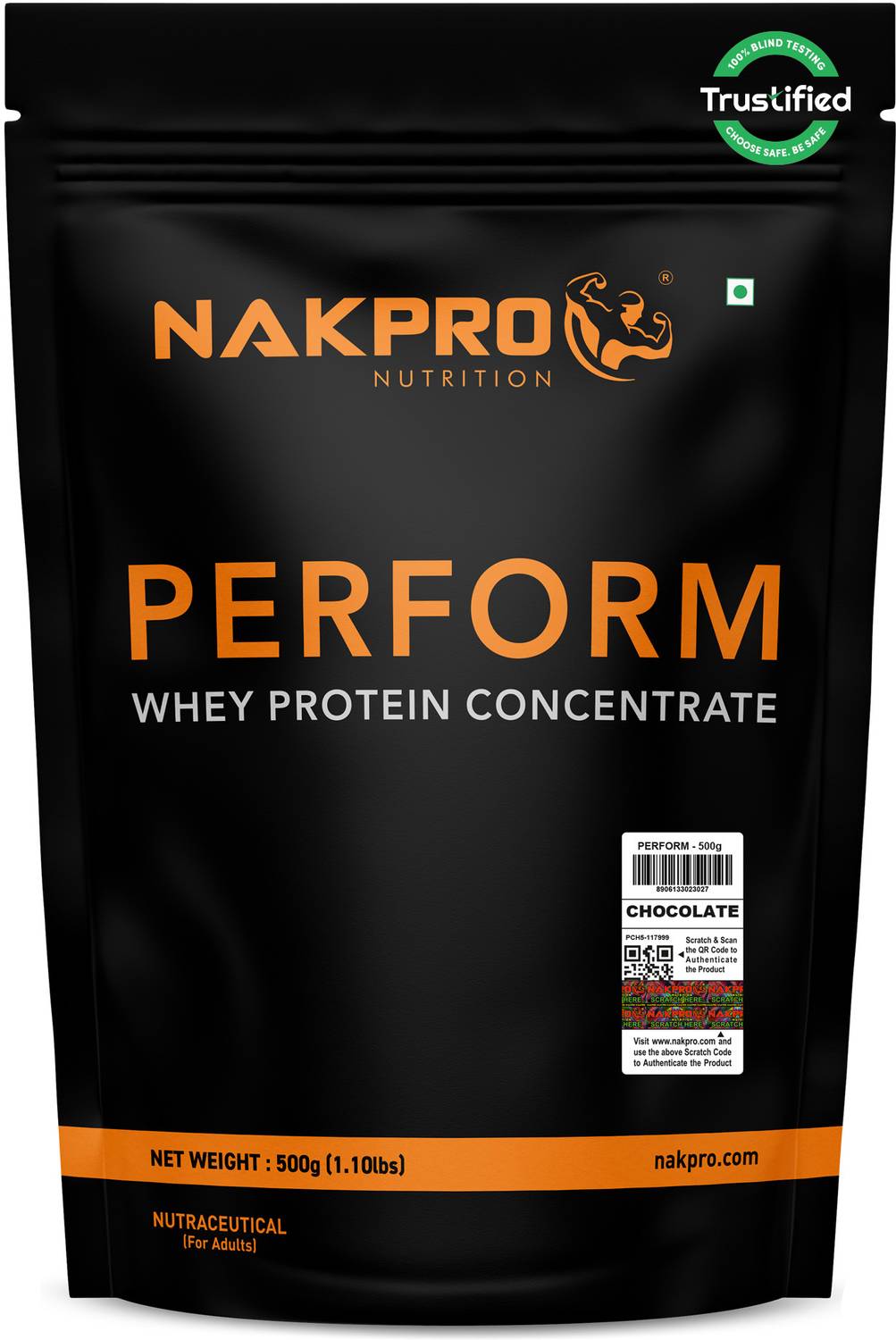 Nakpro PERFORM Whey Protein 500g - Image 1