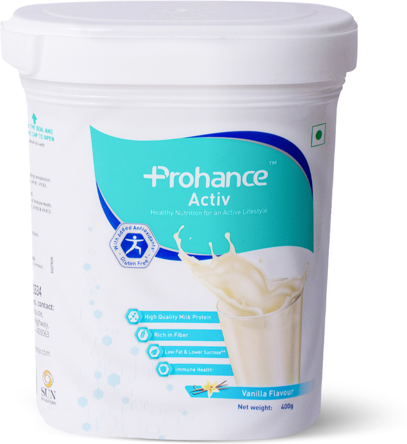 Image of prohance Activ Protien Powder, Building Muscle Mass & Strength for an Active Lifestyle
