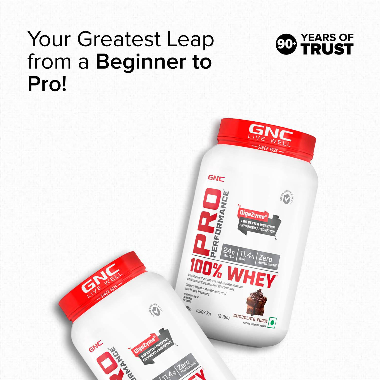 GNC Pro Performance 100% Whey Protein Powder - Image 4