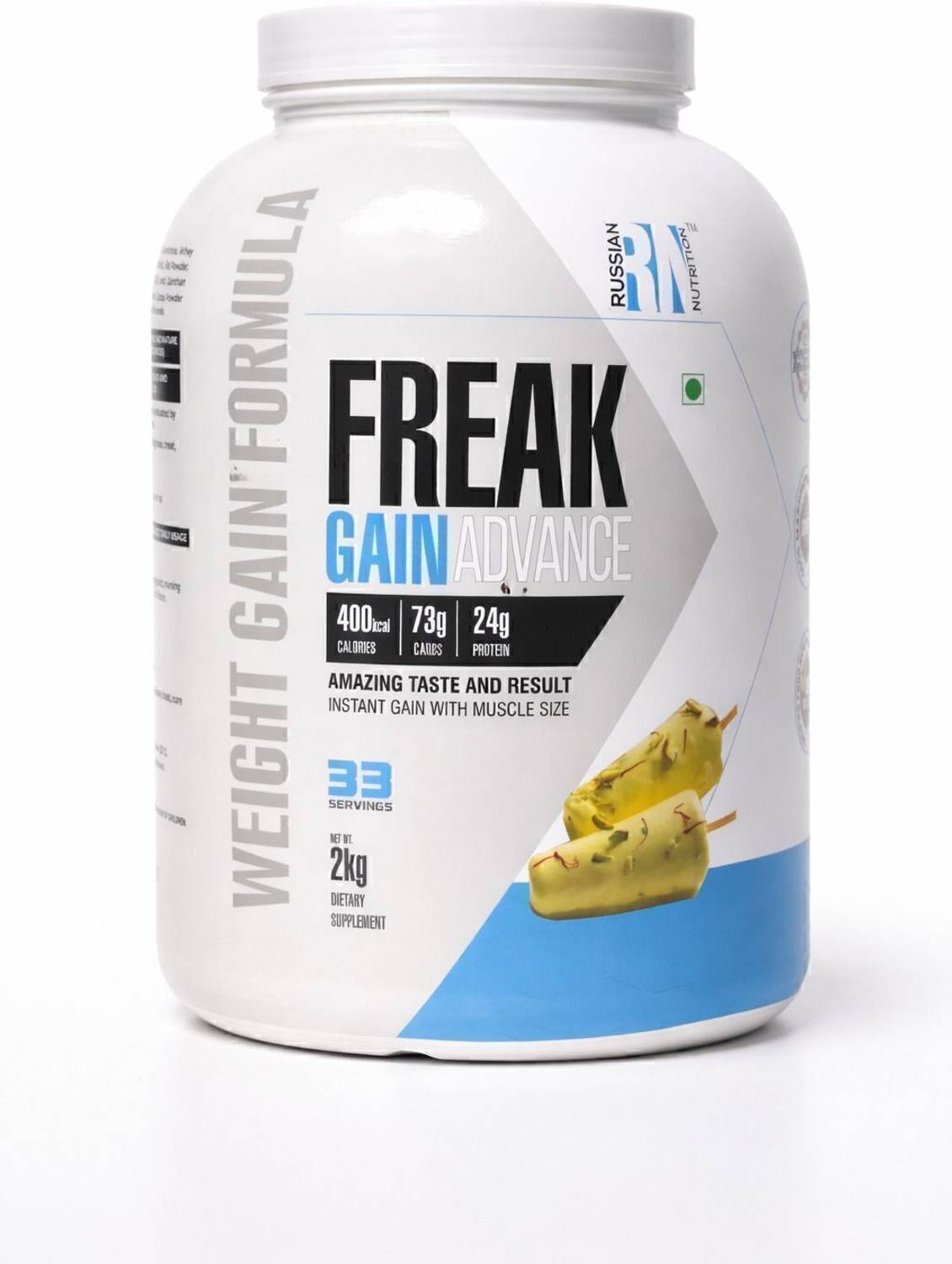 ProteinFarm Freak Gain Kulfi Flavour Weight Gainer - Image 1