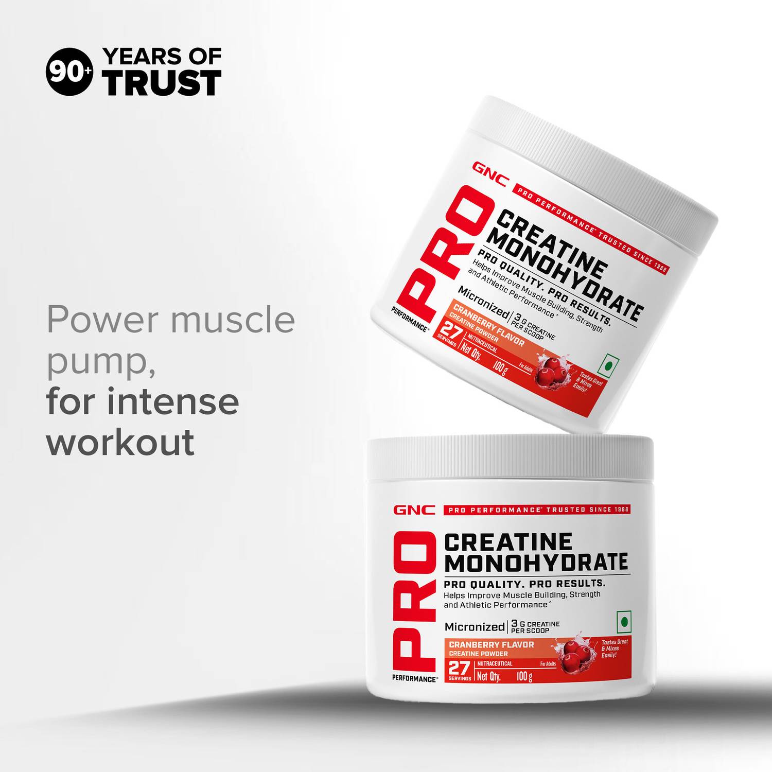 GNC Creatine Monohydrate 750ml with Black Shaker - Image 4