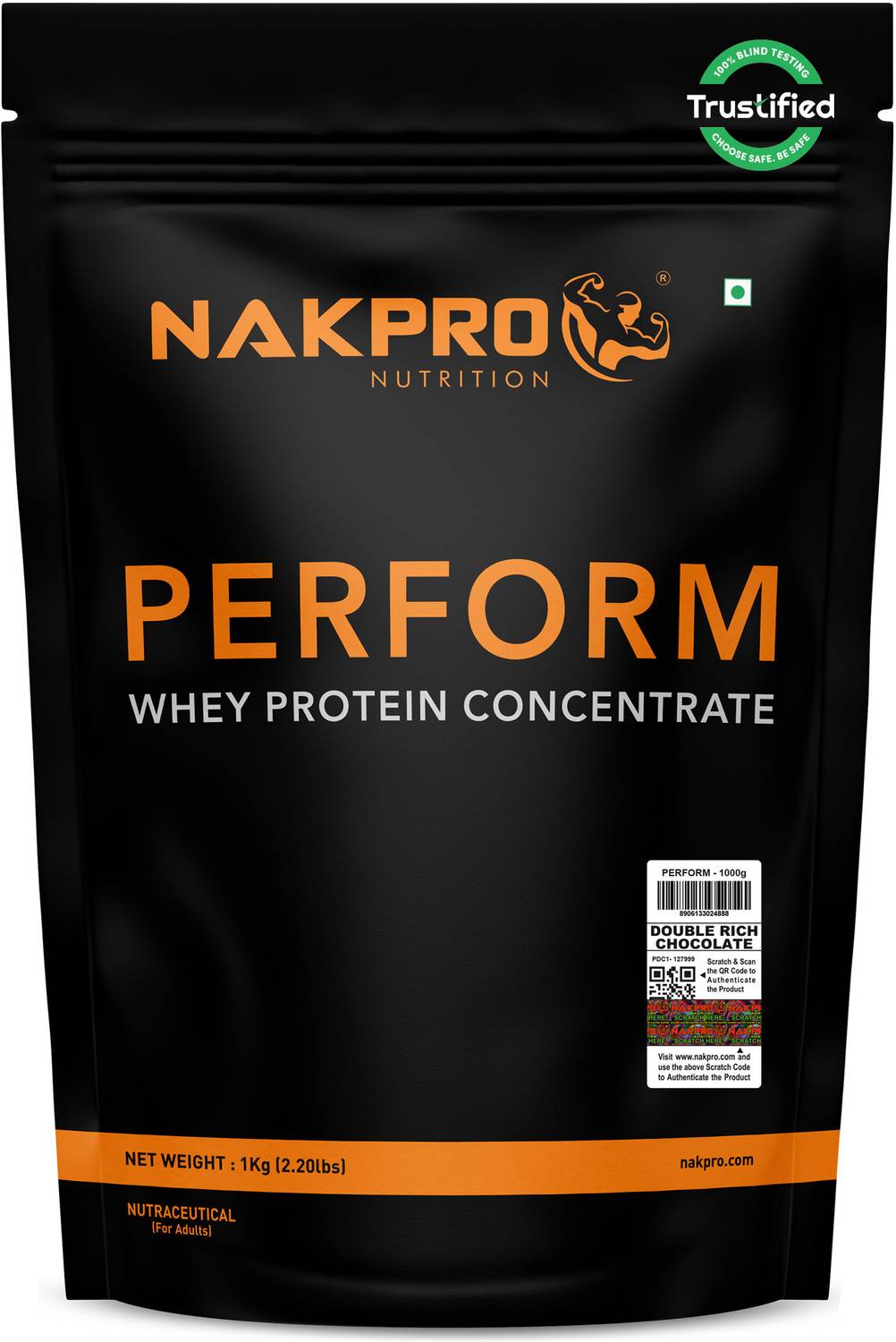 Nakpro PERFORM Whey Protein Powder 1 kg