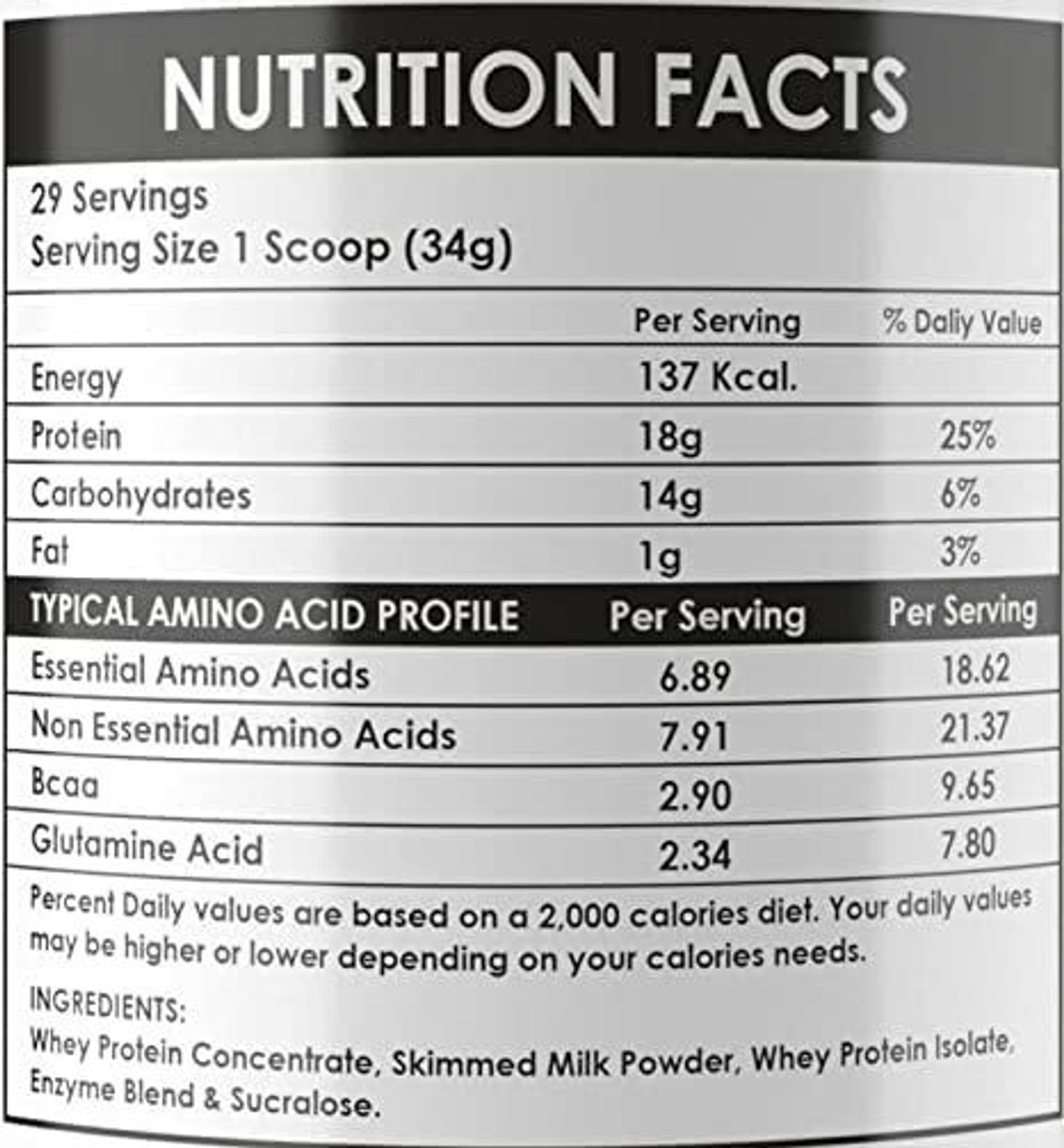Image of Muscle Asylum Raw Whey Unflavoured, 1 kg and Flavour Powder-33 Servings (Kulfi) Whey Protein