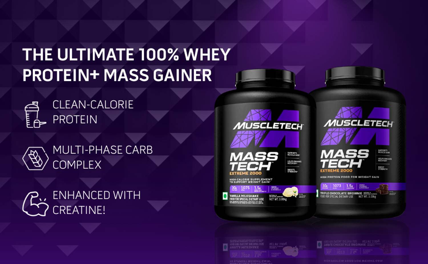 Muscletech MassTech Extreme 2000 3kg - Image 4