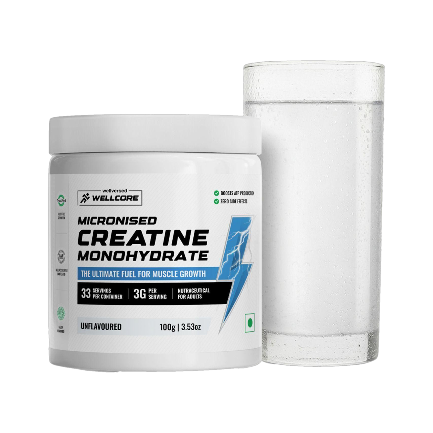 Wellcore Micronised Monohydrate Creatine 100g