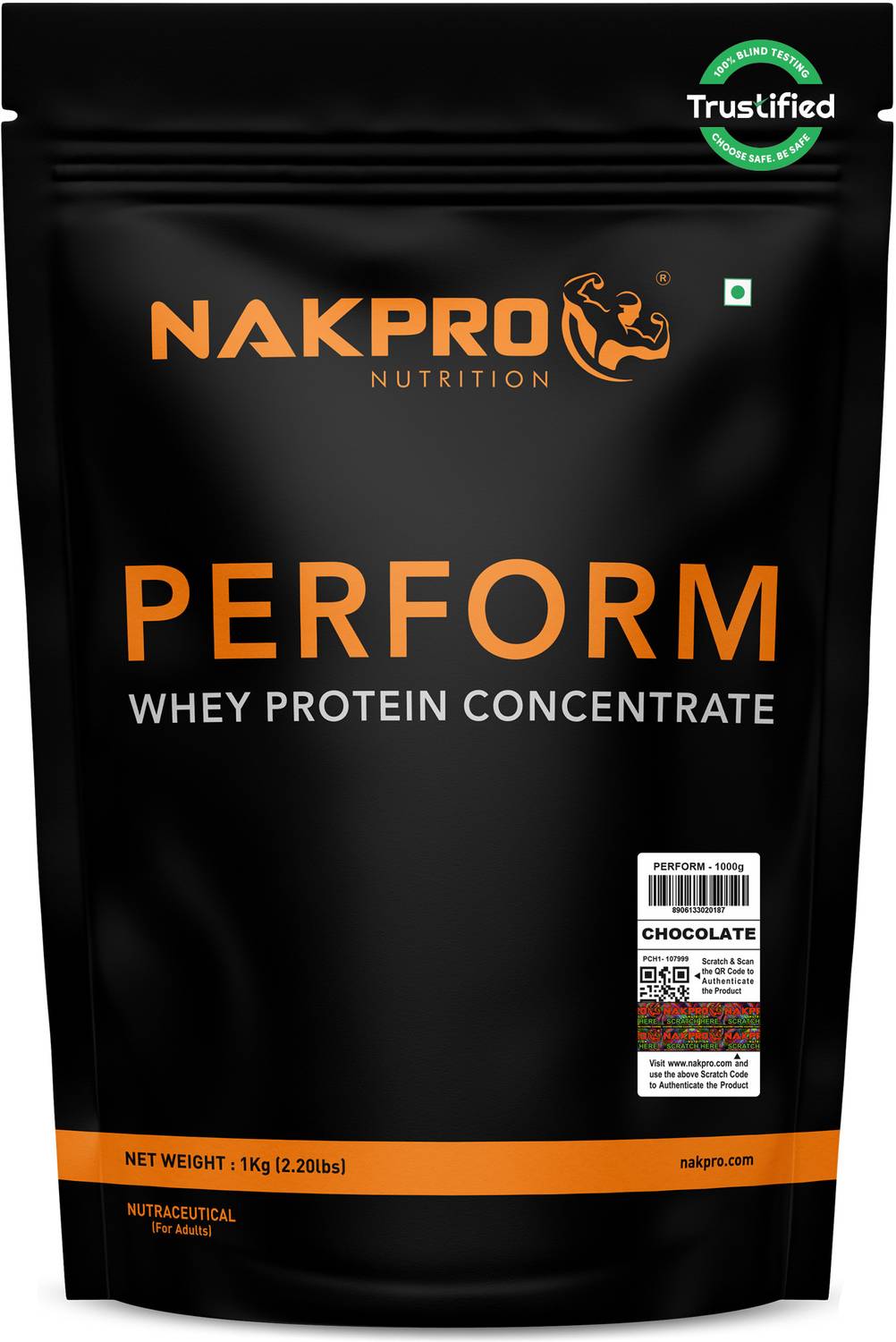 Nakpro PERFORM Whey Protein 1 kg - Image 1