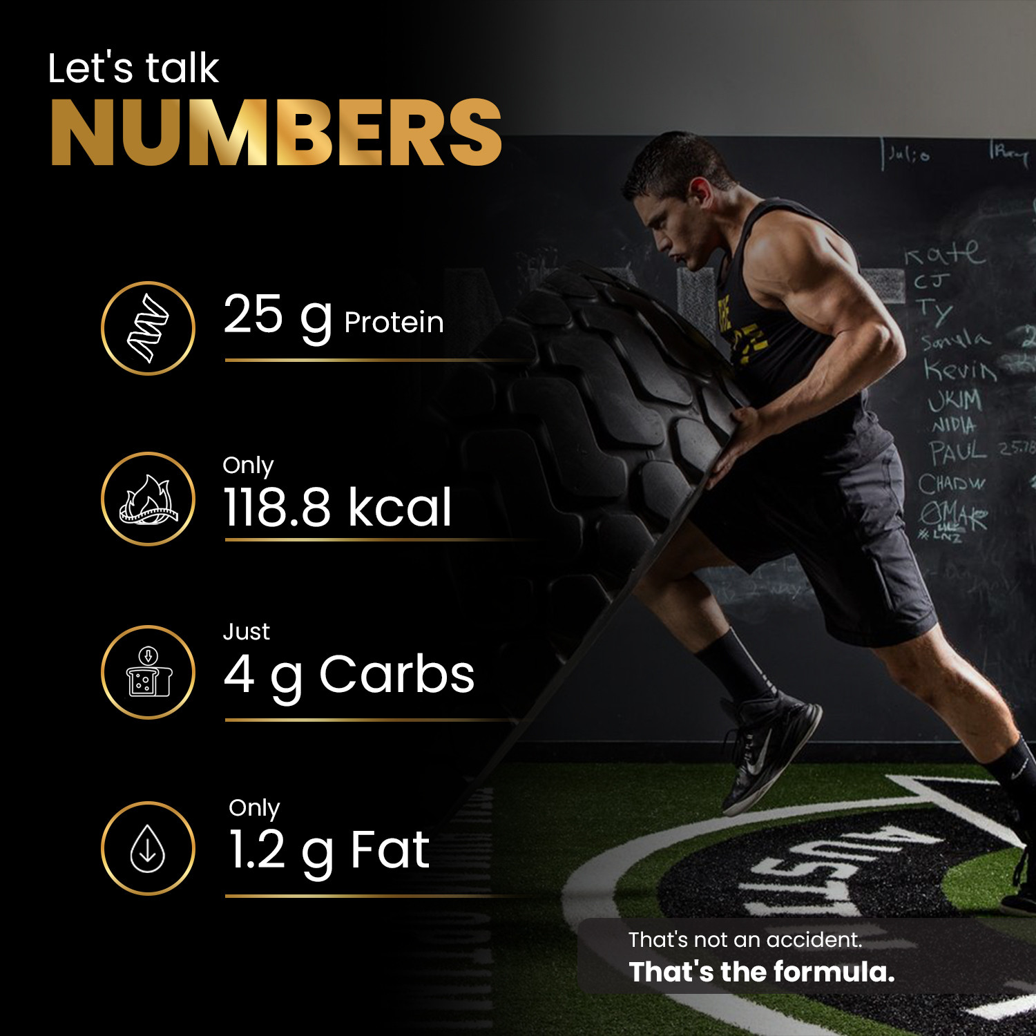 Image of Fitspire Super Gold King Whey Protein Powder- High Protein Blend- Lean Muscle Support Whey Protein