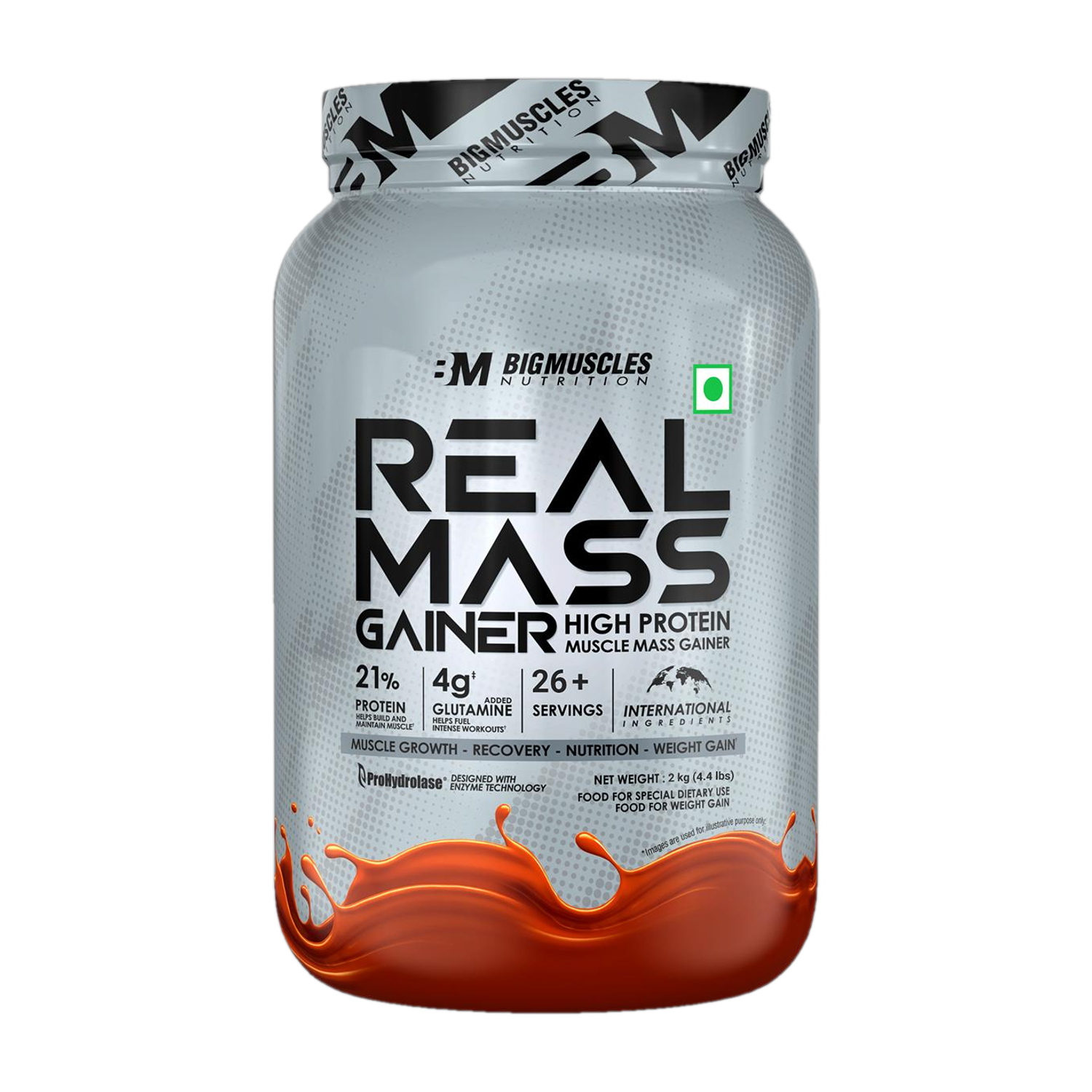BIGMUSCLES NUTRITION Real Weight Gainers/Mass Gainers