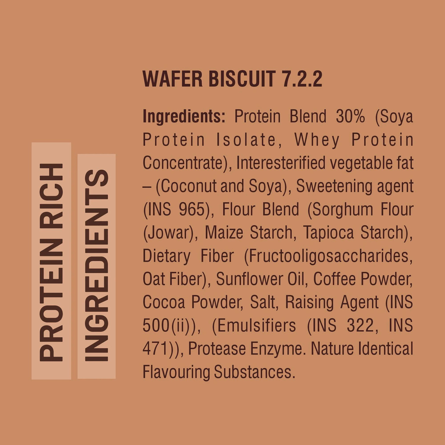 Image of RiteBite Max Protein 10g Millet Wafer Protein Bar, Coffee Mousse (x12) | No Maida, Zero Added Sugar Protein Bars