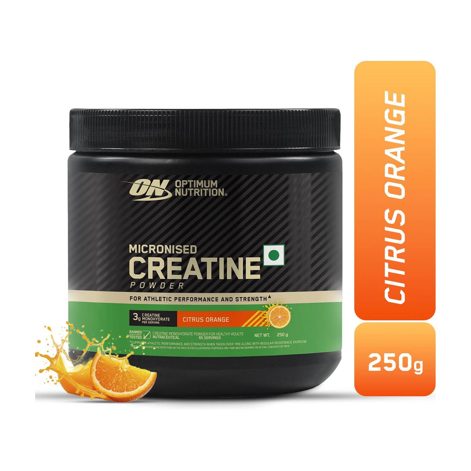 Optimum Nutrition Micronized Creatine Powder 250g - Image 1