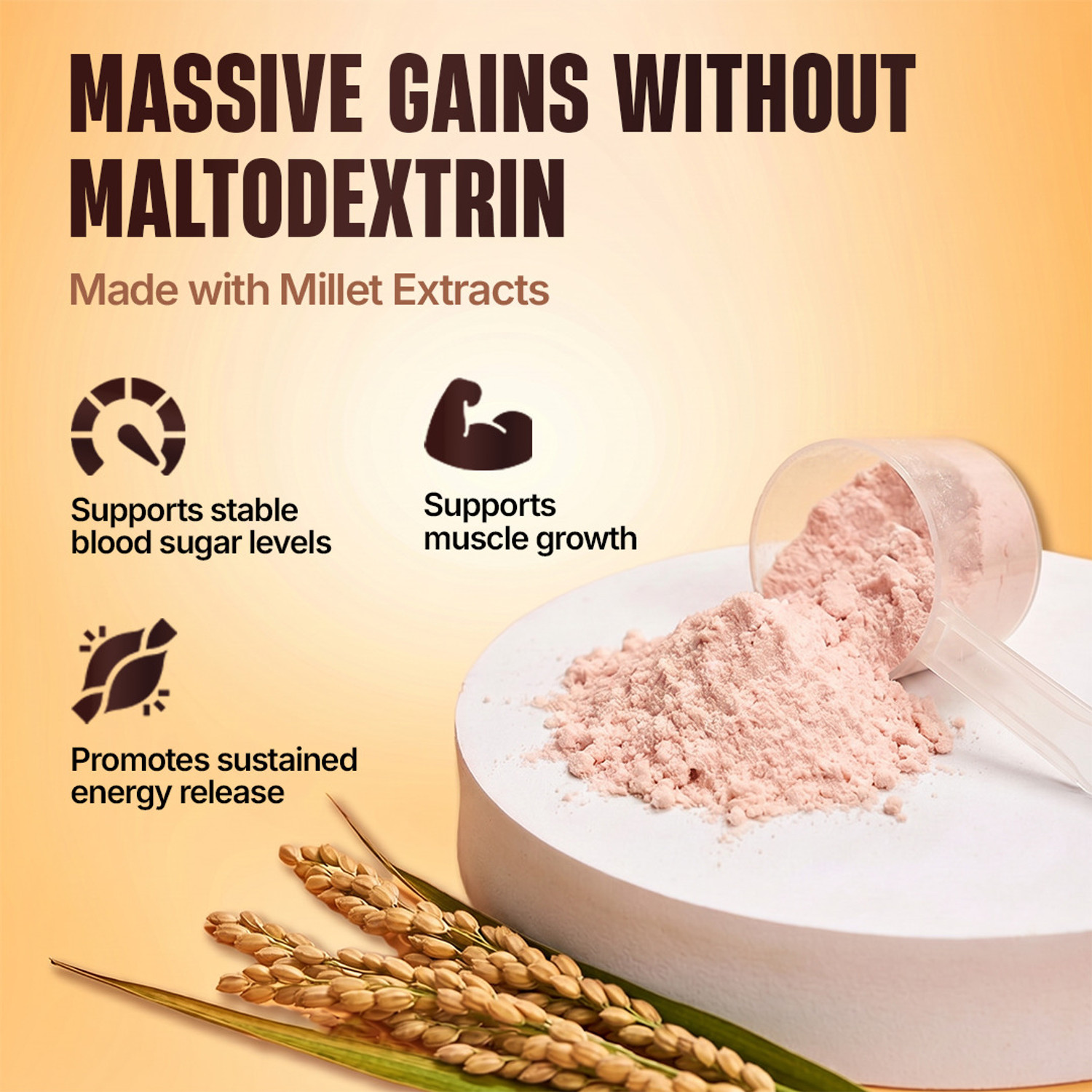 Image of BeastLife High Protein Weight Gainer - No Maltodextrin | Cereal Based Extract Weight Gainers /Mass Gainers