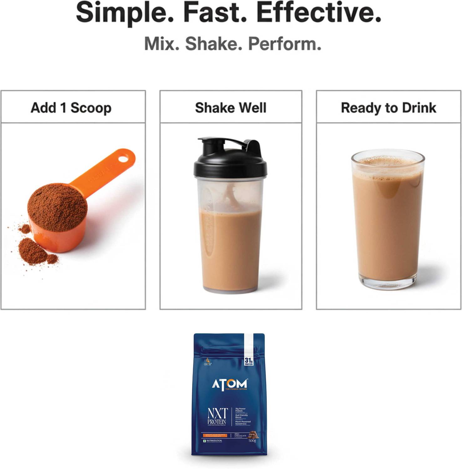 AS-IT-IS ATOM NXT Yeast Protein 500g - Image 4