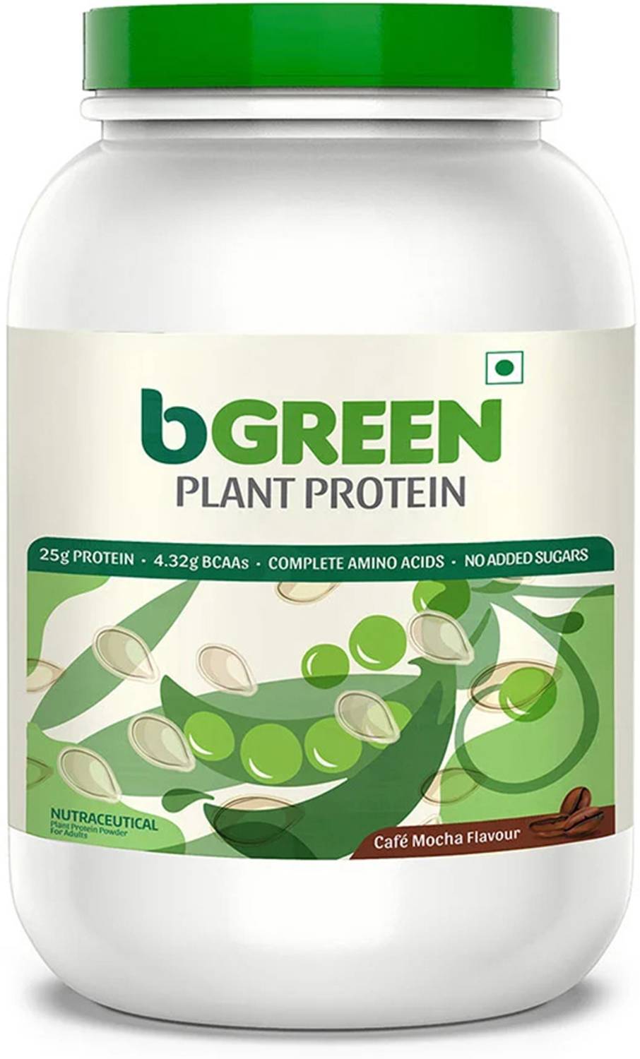 bGreen Powder for Muscle Gain & Repair Plant-Based Protein