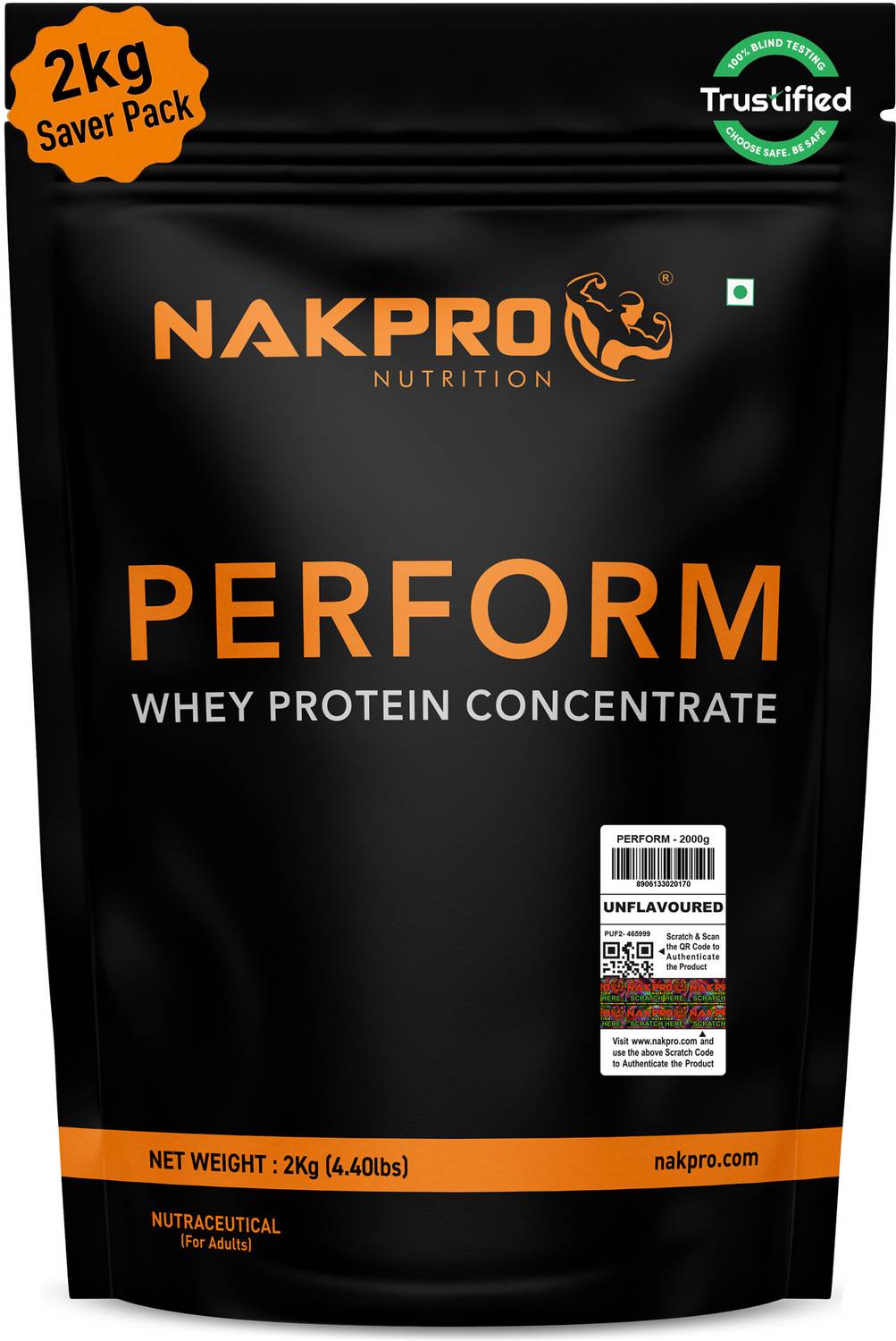 Nakpro 100% Perform Concentrate 24.7g - Image 1