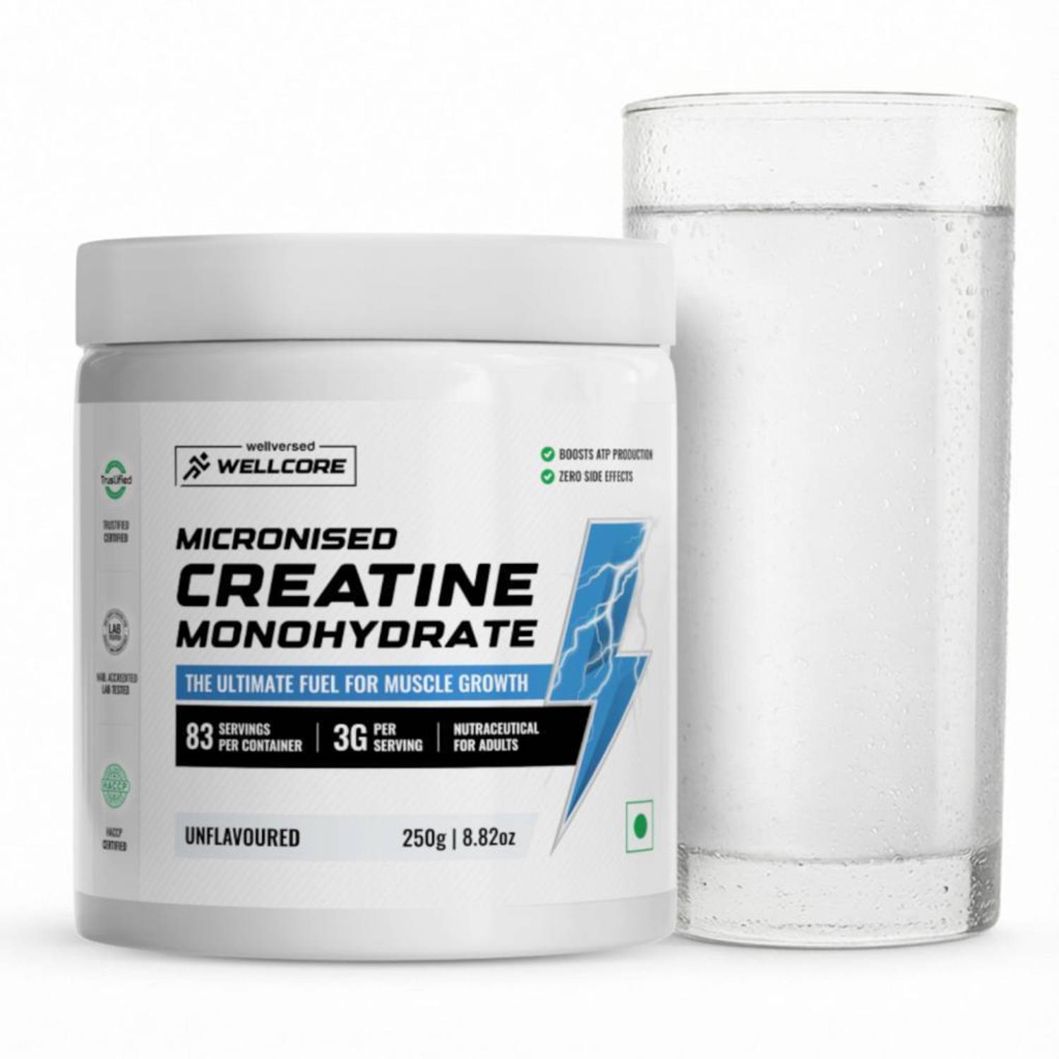 Wellcore Micronised Monohydrate Creatine 250 g