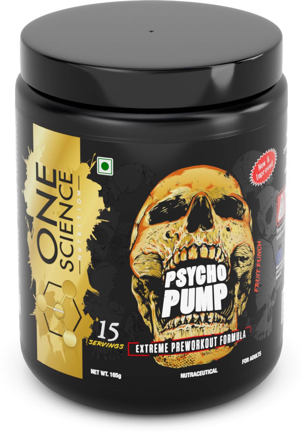 One Science Nutrition Psycho Pump Extreme Pre Workout Powder 15 - Image 5