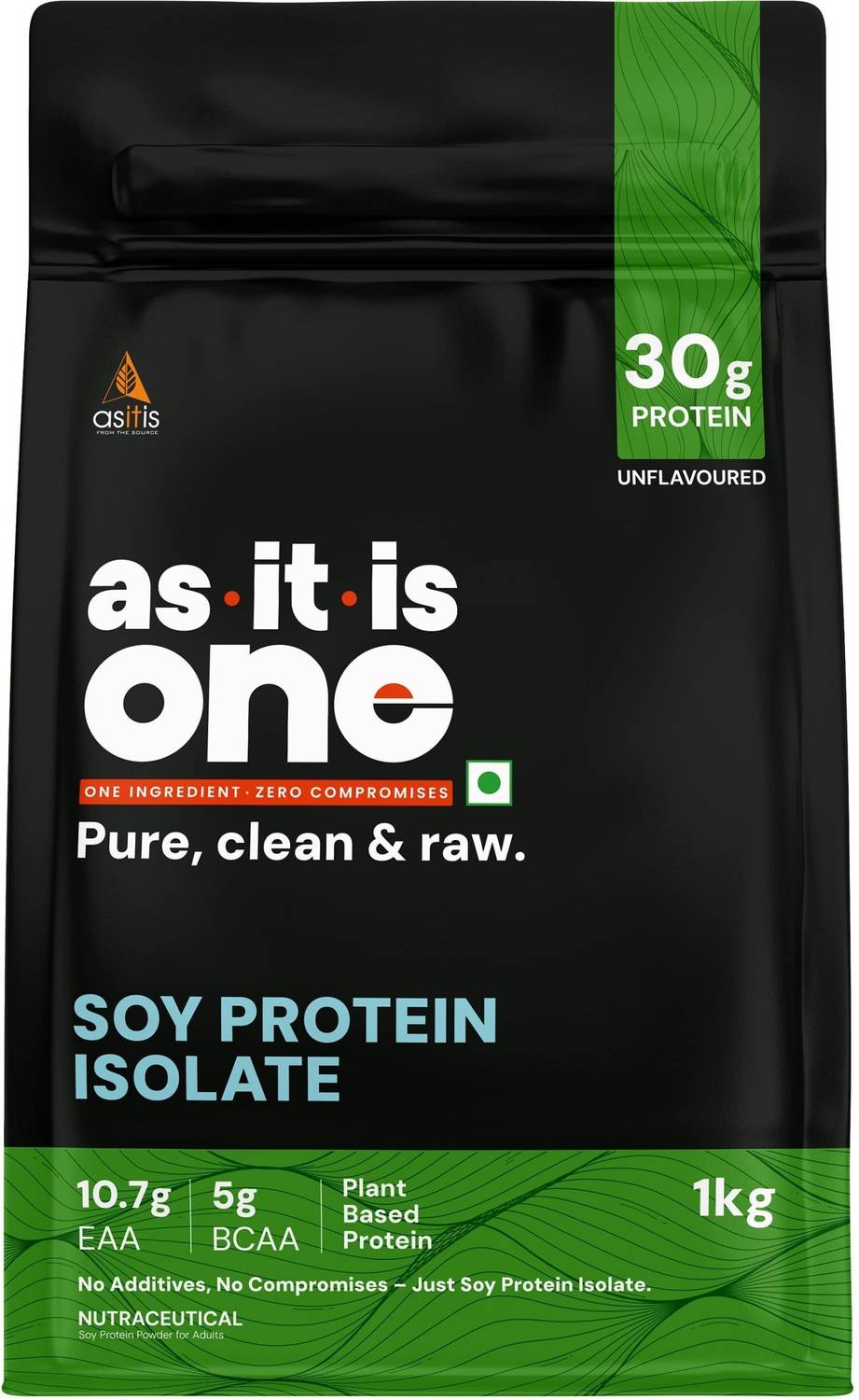 AS-IT-IS One Soy Protein Isolate - Plant-Based