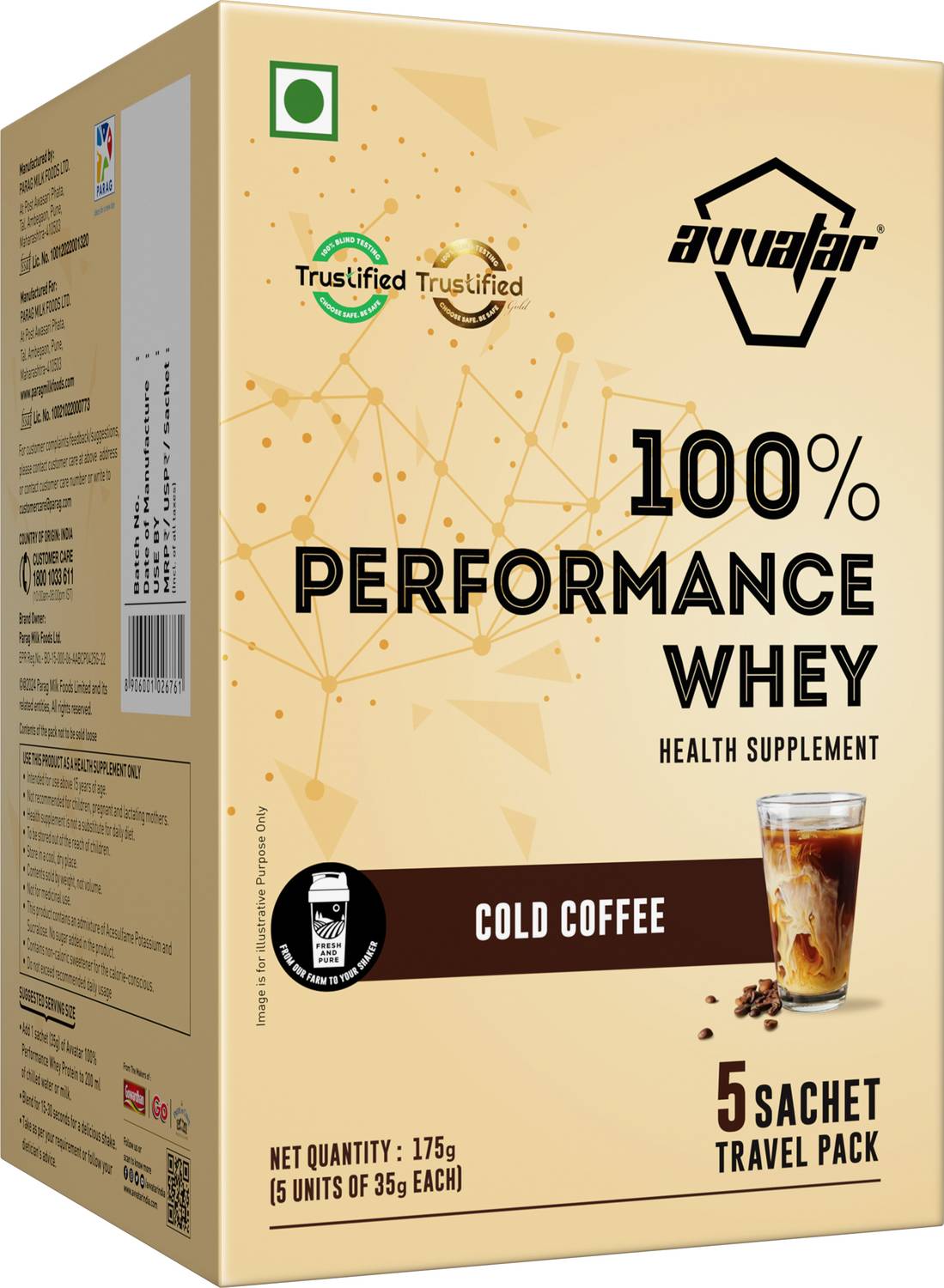 Avvatar Performance Travel Pack Whey Protein