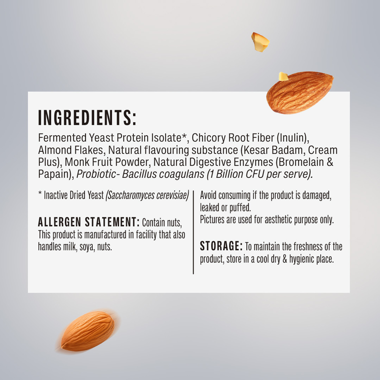 Image of SUPERYOU Pro Fermented Yeast Protein, 24g Protein Gut Friendly, Superior Muscle Recovery Yeast Protein