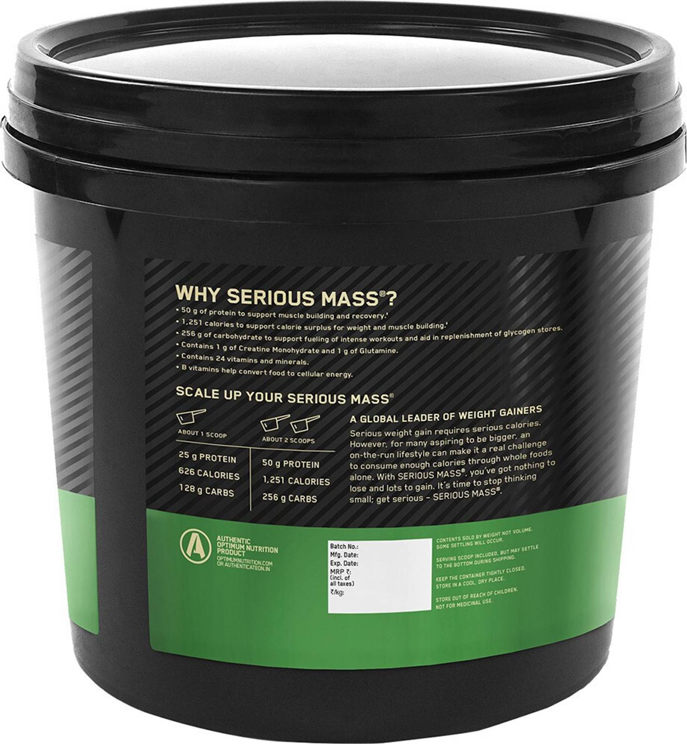 Optimum Nutrition Serious Weight Gainer 5 kg - Image 4