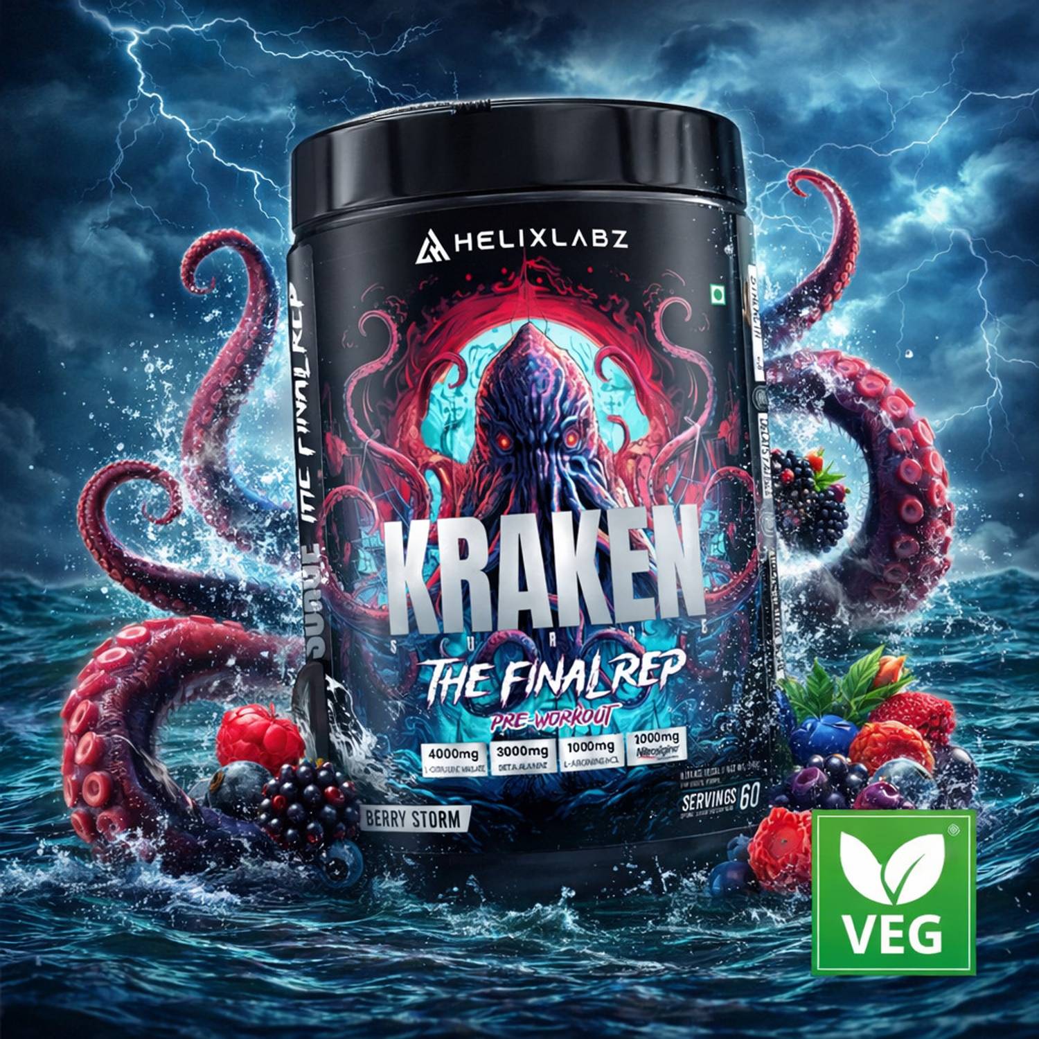 HELIXLABZ Kraken Pre-Workout - Image 1