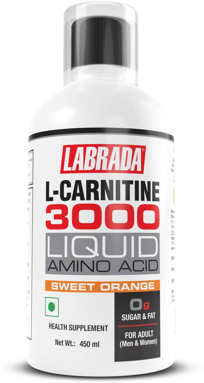 Labrada L-Carnitine 3000mg | Sweet Orange|Liquid Amio Acid with 0 Sugar|30  Servings EAA (Essential Amino Acids) Price in India - Buy Labrada L- Carnitine 3000mg | Sweet Orange|Liquid Amio Acid with 0 Sugar|30