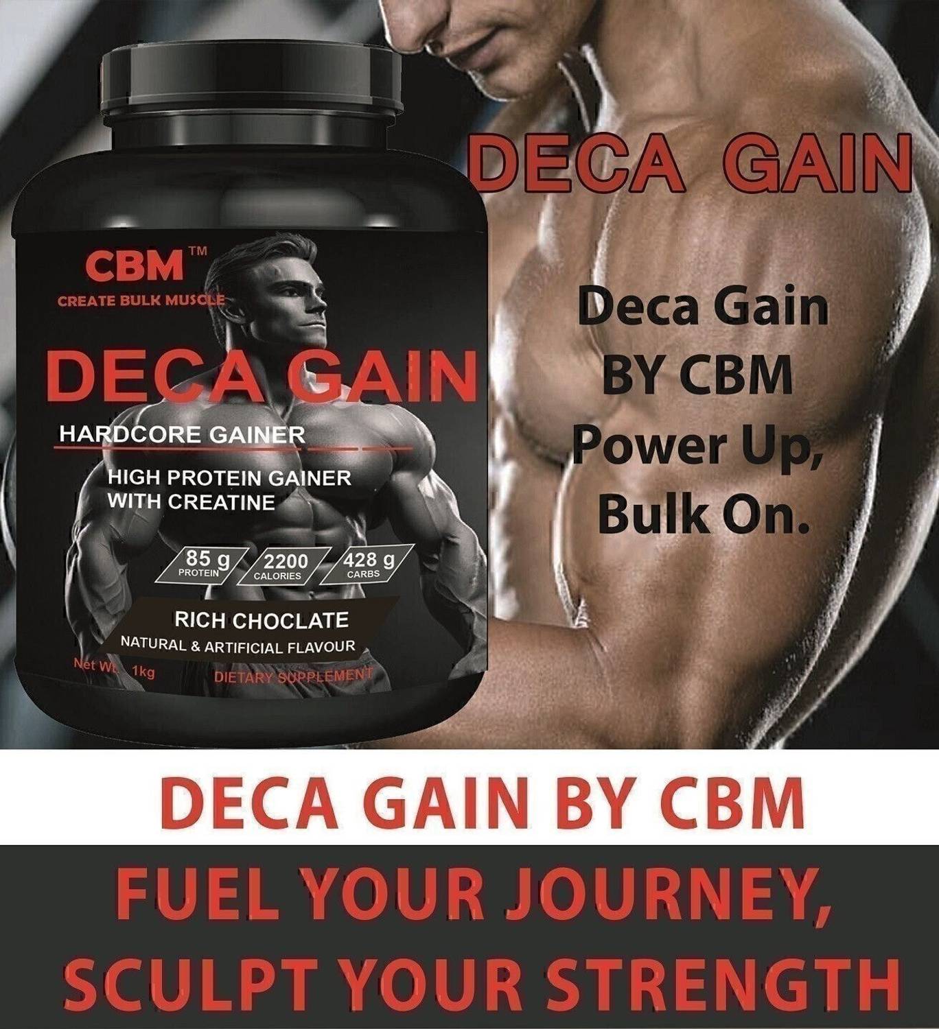 cbm Deca Gain Rich Chocolate 1 KG - Image 4