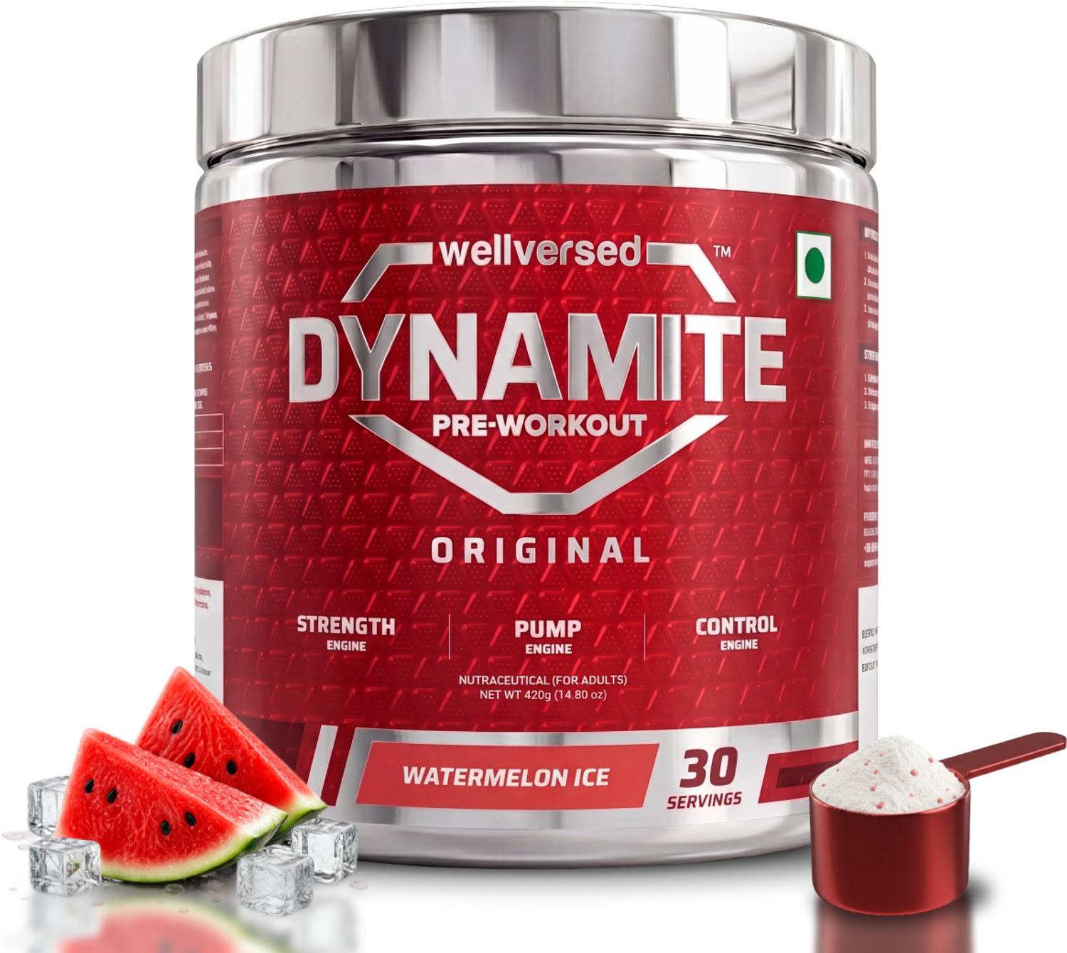 Wellversed Dynamite Pre-Workout (30 Servings) Unleash Explosive E... more