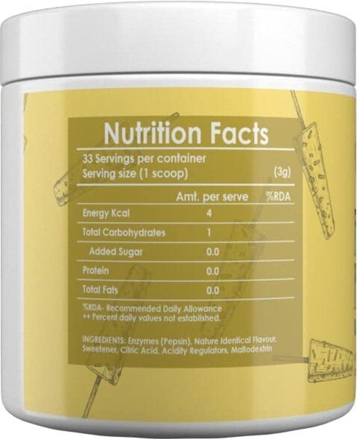 Image of Muscle Asylum Raw Whey Unflavoured, 1 kg and Flavour Powder-33 Servings (Kulfi) Whey Protein