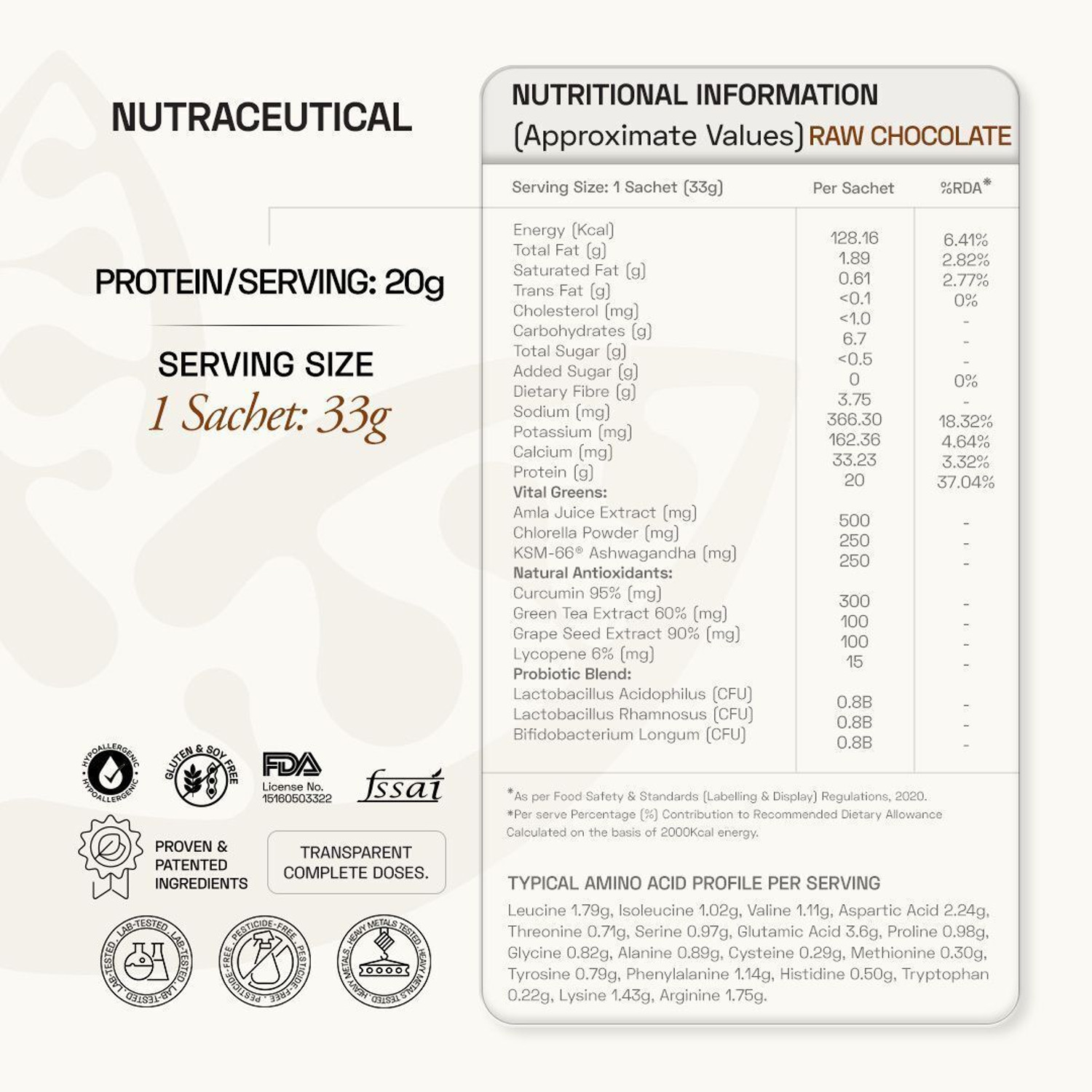 Image of Ace Blend Daily Plant Protein Powder | 20g Protein | With Greens, Antioxidants, Probiotics Plant-Based Protein